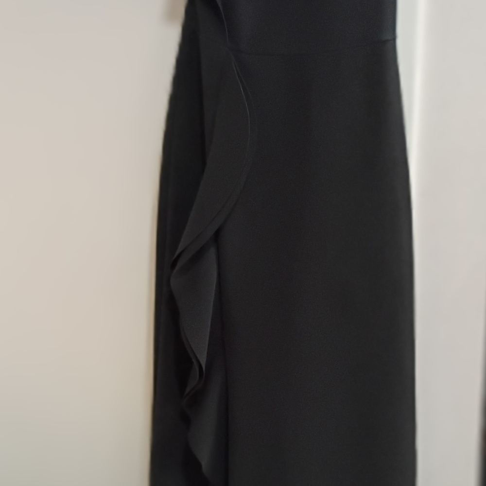 Parker Black One Shoulder Dress